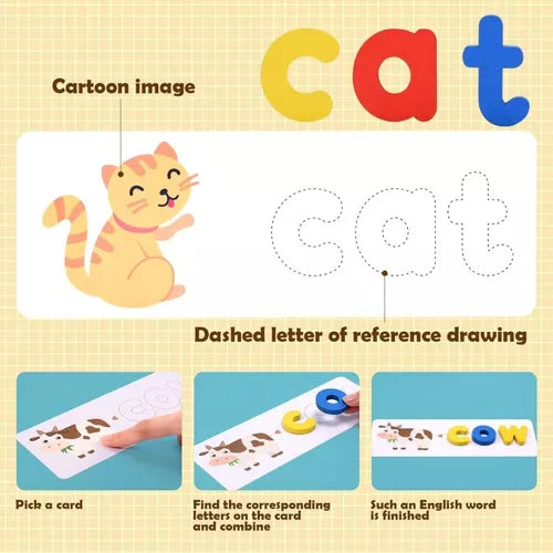 Juego Letras y Palabras en Inglés