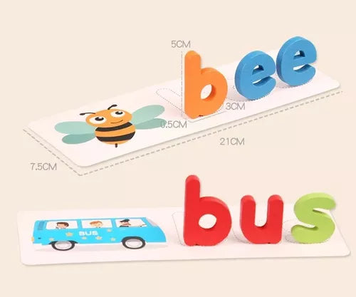 Juego Letras y Palabras en Inglés