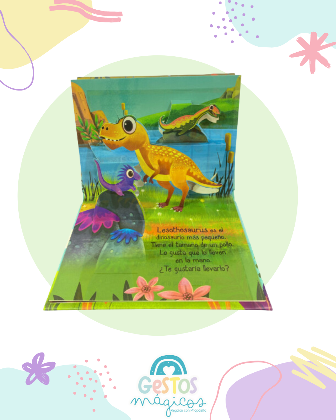 Libro Dinosaurio POP-UP