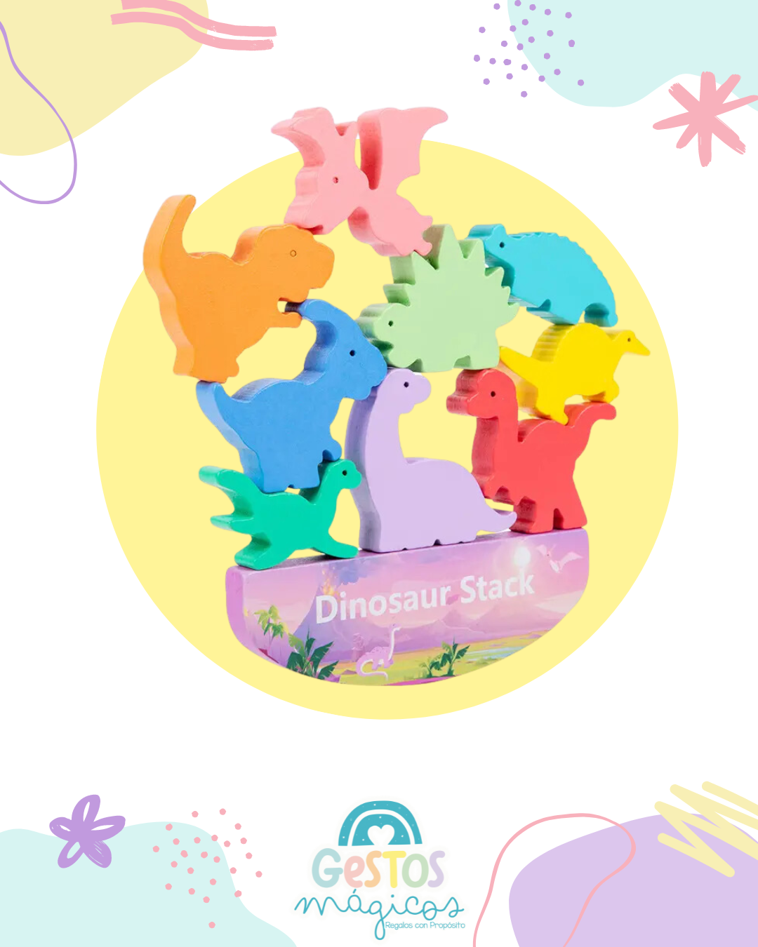 Dinosaurios Apilables