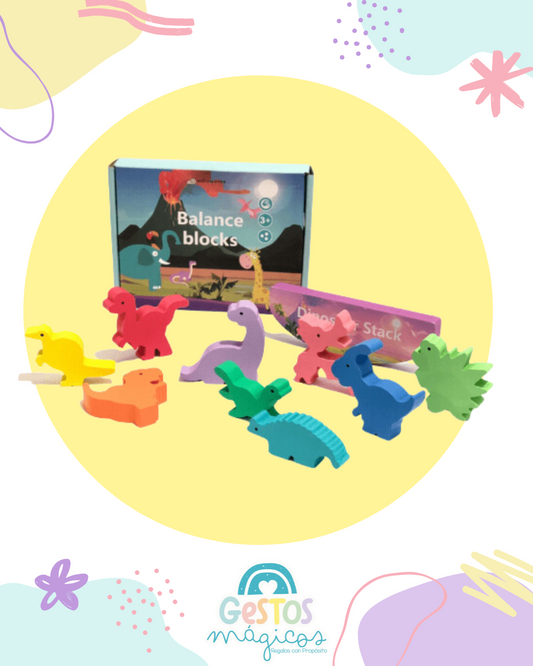 Dinosaurios Apilables