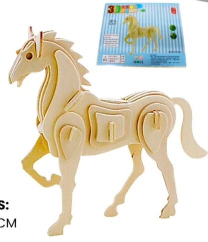 Rompecabezas 3D Caballo