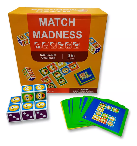 Match Madness Juego de Secuencias y Emociones