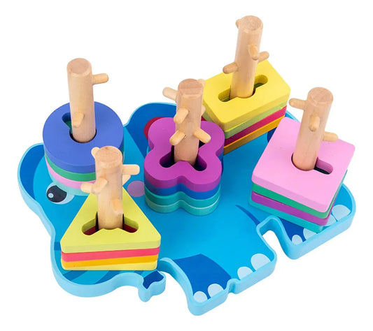 Figuras Geométricas Elefante