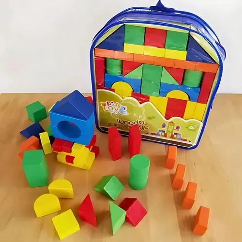 Maleta Bloques Didácticos en Madera