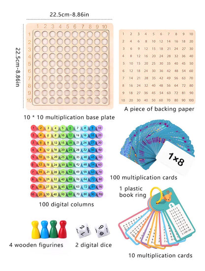 Juego Tablas de Multiplicar 3 en 1