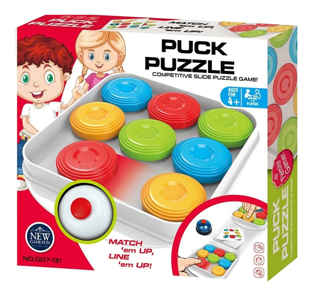 Puzzle Puck Rompecabezas con Timbre