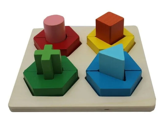 Tabla Geométrica para encajar